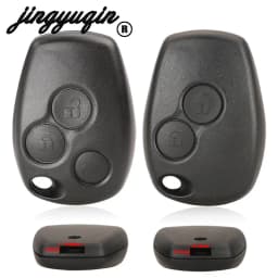 Jingyuqin 2/3 Buttons Remote Car Key Shell Cover Case Styling For Renault Dacia Modus Clio 3 Twingo Kangoo 2 Fob
