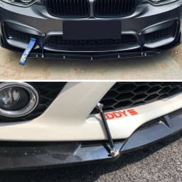 Universal Car Front Rear Bumper Lip Splitter Spoiler Support Bar Kit Decorative Rod For BMW E90 Golf 5 6 7 Passat B6 B8 Peugeot