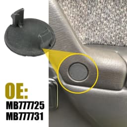 8Pcs for Mitsubishi PAJERO SHOGUN MK2 V31 V33 V43 1990-2000 Auto Inner Door Grab Handle Screw Caps Cover Plugs MB777725 MB777731