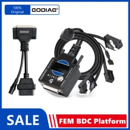 GODIAG for BMW FEM BDC Test Platform Work with GT100/ Xhorse VVDI2 VVDI Key Programmer /Autel IM608 /CGDI Prog