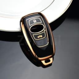 Car Smart Key Cover Case Bag For Subaru WRX XV Crosstrek Legacy BRZ Forester Impreza STi Outback 2015 - 2019 Shell Holder Fob
