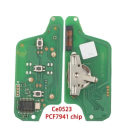 jingyuqin 2/3 Buttons For Peugeot 407 407 307 308 607 Citroen C2 C3 C4 C5 ASK/FSK Remote Key Circuit Board CE0523/36 pcf7941/61