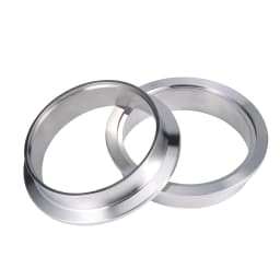 304 Stainless Steel 2" 2.25" 2.5 3 Inch 51 63 76 mm V Band Clamp Turbo Exhaust Pipe Vband Clamp Male Female Flange V Clamp Kits