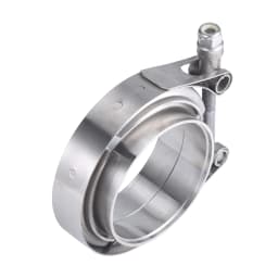 304 Stainless Steel 2" 2.25" 2.5 3 Inch 51 63 76 mm V Band Clamp Turbo Exhaust Pipe Vband Clamp Male Female Flange V Clamp Kits