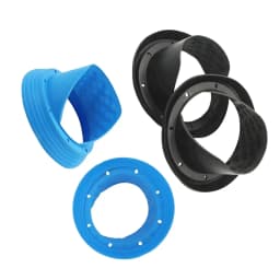 2x 6.5inch Silicone Car Speaker Baffle Protect The Shock Absorb