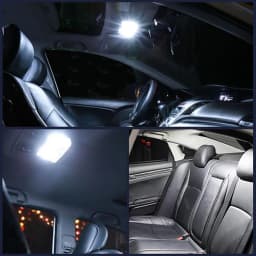 2/6/10 PCS C5W LED Bulb C10W Festoon 31/36/39/41/42mm COB White Car Interior Dome Reading Lights Trunk License Plate Lamp 12V