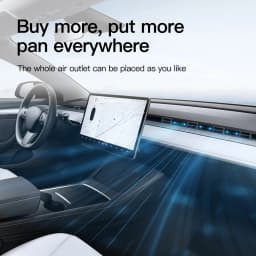 YZ For Tesla Model Y 2021-2024 Air Outlet Aromatherapy Clip Electric Car Interior Car Clip Accessories
