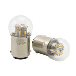 2pcs Motorcycle Led Lights G18 R5w R10W 6V 12v 24V 48V Auto Bulbs Equipment Indicator SMD 3014 Chips Signal Lamp