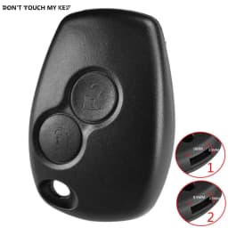 For Renault Trafic Clio Kangoo Modus Twingo for Dacia Duster Logan Sandero Movano Terrano Car Replacement Remote Key Shell Case