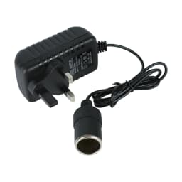 US/EU/UK 220V to 12V Cigarette Lighter Household to Car Cigarette Lighter Adapter Power Adapter Socket