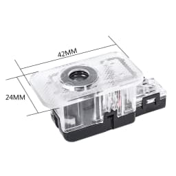 For VOLVO V40 2013 2014 2015 2016- 2022 V60 S80 S60 XC60 XC90 Rdesign LED Car Door Welcome Lamp Logo Projector Light Accessories