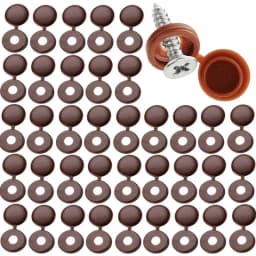 10/100Pcs Nails Screw Caps Plastic Protective Covers 7 Colors Phillips Screw Decorative Cover Cross Screw Folding Cap