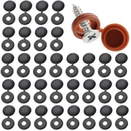 10/100Pcs Nails Screw Caps Plastic Protective Covers 7 Colors Phillips Screw Decorative Cover Cross Screw Folding Cap