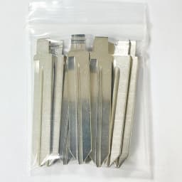 10pcs Uncut Flip Metal Key Blade 19# FO38 for Ford Lincoln Mercury In USA for KD Keydiy Xhorse VVDI Remotes Universal No.19