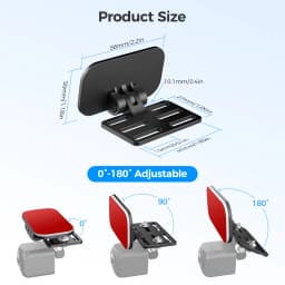 Rear Camera Holder Rear Window Bracket for Most Rear Camera Dash Cam AZDOME M550 Max/M550/M01 Max/PG17 Rear Cam for REDTIGER
