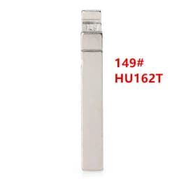 10pcs 149# HU162T Flip Car Key Blade for VW MQB KD Metal VVDI JMD Fob Replacement Uncut Blade