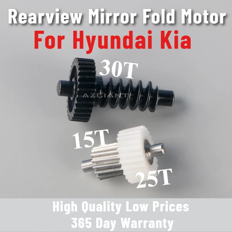 Side Folding Mirror Gear Rearview Motor Gears for Hyundai Tucson Sonata SANTAFE Kia New Carens K3 K5 Opirus Villa Gear Antirust