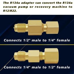 R134A Self-Sealing and Single Puncture Can Taps with Valve Core Removal Tool Self-Sealing and Puncture Style Refrigerant Can Tap