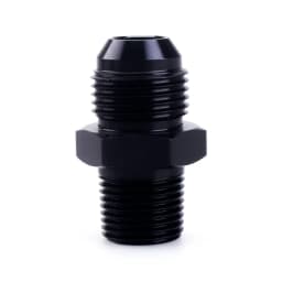 Universal Straight Fuel Hose Adapter Pipe Thread Fitting AN4 AN6 AN8 AN10 AN12 To 1/8NPT 1/4NPT 3/8NPT 1/2NPT 3/4NPT