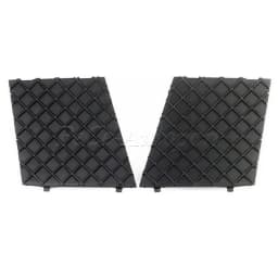 New Car Front Bumper Lower Mesh Grille Plate Trim Cover For BMW E60 E61 M Body Kit 03-10 51117897184 51117897186 Car Accessories