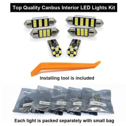 Zoomsee For BMW E87 E81 F20 E36 E46 E90 E91 E92 E93 F30 F31 E39 E60 E61 F10 F11 F12 F06 E38 E63 E65 E66 Interior LED Light Kit