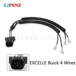Car Horn Plug 4 Wires Corrugated Tube Dedicated Snail Horn Socket Conversion Adapter Car Speakers Single Horn Refit Double Horn
