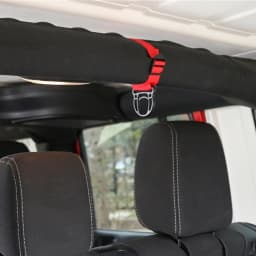 Car Roll Bar Coat Hanger Clothes Hook for Jeep Wrangler Gladiator JT JL JLU JK TJ 1997-2026 Sports Sahara Interior Accessories