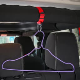 Car Roll Bar Coat Hanger Clothes Hook for Jeep Wrangler Gladiator JT JL JLU JK TJ 1997-2026 Sports Sahara Interior Accessories