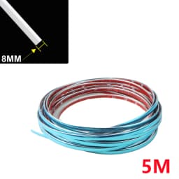Exterior Car Chrome Body Strip Bumper Auto Door Protector Moulding Styling Trim car Lamp Sticker window trim car exterior trim