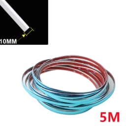 Exterior Car Chrome Body Strip Bumper Auto Door Protector Moulding Styling Trim car Lamp Sticker window trim car exterior trim
