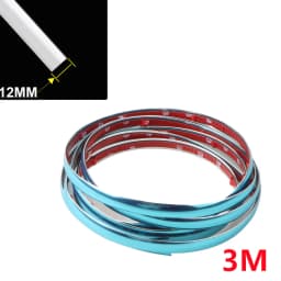 Exterior Car Chrome Body Strip Bumper Auto Door Protector Moulding Styling Trim car Lamp Sticker window trim car exterior trim
