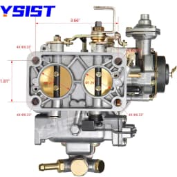 Carburetor for Weber 32/36 DGV DGAV DGEV FORD 1600 Datsun 200SX Nissan Pickup Z22 Mazda B2200 CJ7 Solex Weber Carburetor 32 36