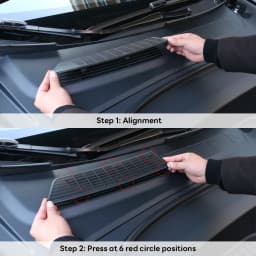 For Tesla New Model 3 Highland Air Flow Vent Cover Trim Anti-Blocking Prevention Intake Cover Accessories