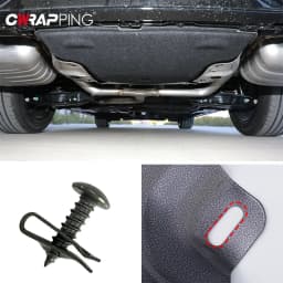 Car Fastener Clip Wholesale U-Type Metal Screw Clip Tool for Engine Undertray Splash Shield Guard Bumper Screw Car Accessories