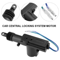 2/5 Wire Universal Car Electric Remote Central Door Lock Actuator Auto Heavy-Duty 12V Power Locking System Single Gun Type Kit