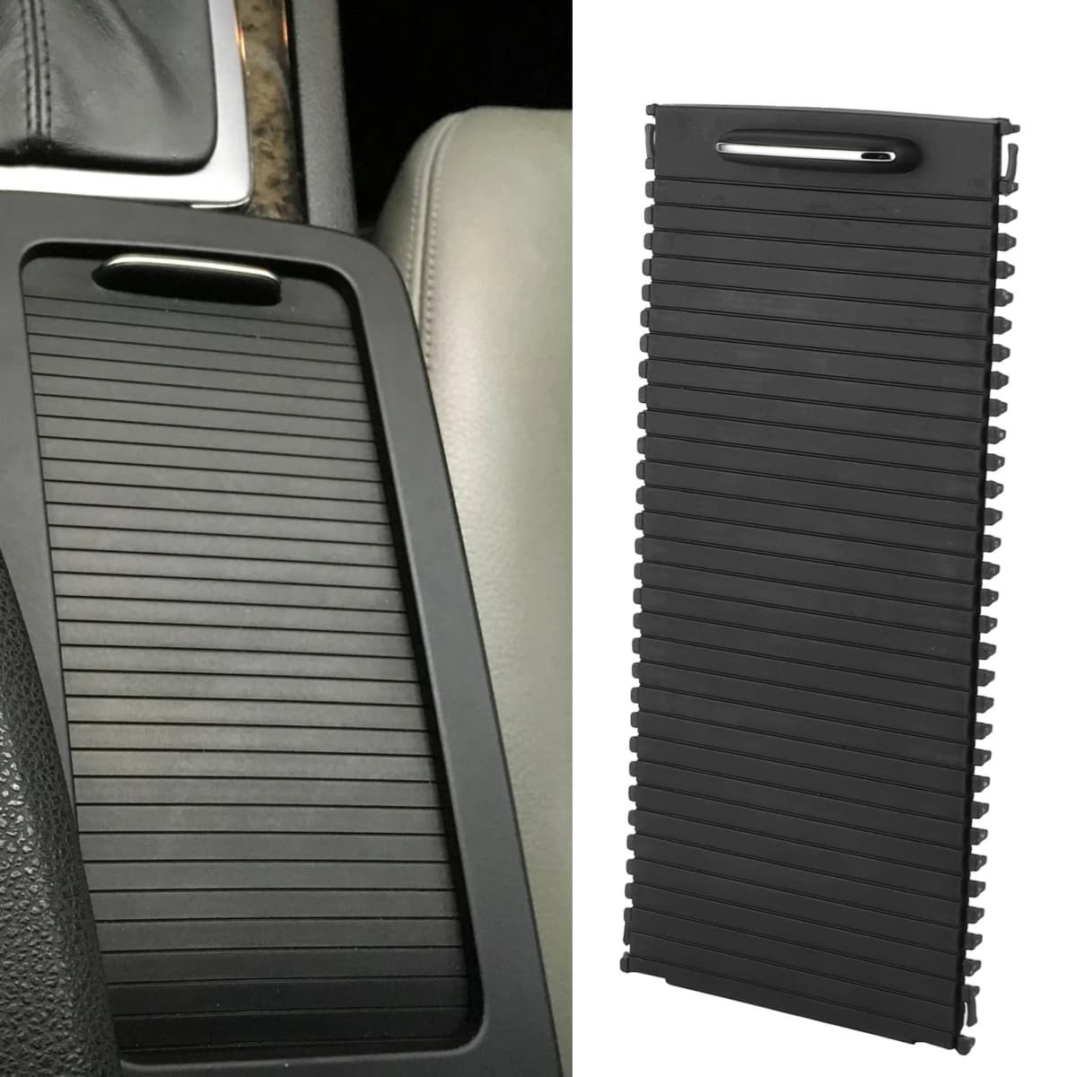 Center Console Roller Blind Cover A20468076079051 Fit for MercedesBenz CClass EClass S204 W204 A207