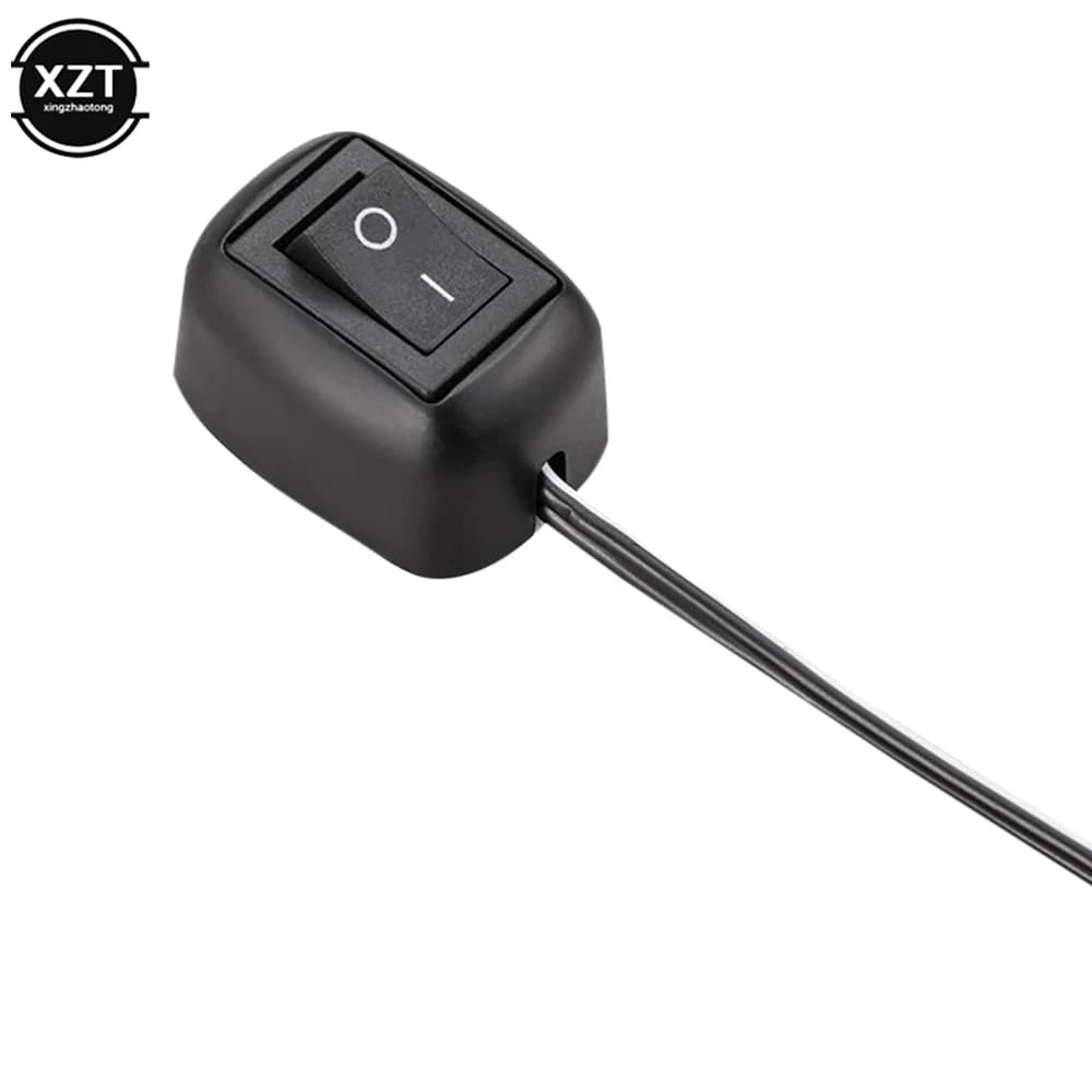 Universal Car Adhesive Switch Mini Button with Cable 60cm/100cm DC 12V 10A Car Modified Switch for Fog Lamp Driver Neon Lamp