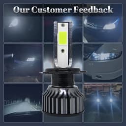 2Pcs LED Car Headlight H4 H7 H1 LED H11 H8 H9 H27 881 Blue 6000K Lemon Green Auto Fog Light H3 9005 HB3 9006 12V LED Bulb