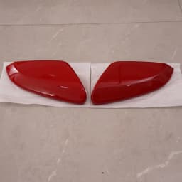 Black/White/Red/Blue/Sliver/Unpainted Side Rearview Mirror Cover Housing For Honda Civic 10th 2016-2021 Car Exterior Accessories