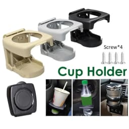 Universal High-quality Folding Car cup holder Black Drink Drink Holder Car Styling Supplies Auto Cup Car Multifunctional Ho U0O7