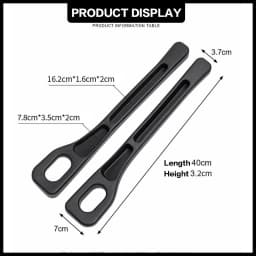 2PCS Car Seat Gap Filler Between Seats Console Organizer Seat Crevice Storage Box Bag Decoration Interior Auto Accessories