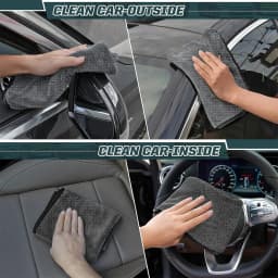 40*60/40cm Car Wash Towel 600GSM Microfiber Double-Sided Ultra Absorbent Car Wash Cloth Cleaning Drying Towel Washing Accessorie