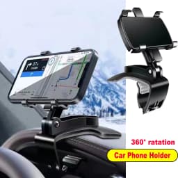 Universal Car Mobile Phone Holder 360° Rotation Dashboard Cellphone Stand GPS Support Car Phone Holder for IPhone Samsung Xiaomi