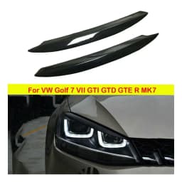 For VW For Golf 7 For M K 7 Auto Head Light Lamp Eyelids Eyebrow Headlight Decoration Car Styling Trim Accessories 