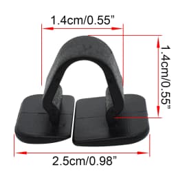 20PCS For VW Golf 4 5 6 Polo Passat Tiguan Sharan Octavia Engine Bonnet Hood Retainer Clips Sound Insulation Rivet 1H5863849