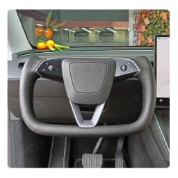 Model YL Yoke Handle for New Model Y Juniper Heating Yoke Steering Wheel For Tesla Personalized Racing Leather Customized Access