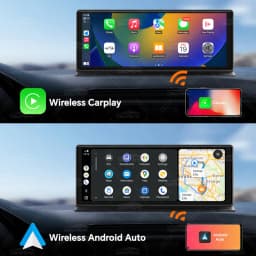 K8 Pro 11.3" Touch Screen Car Camera 5K Dash Cam GPS 5G WiFi Wireless CarPlay & Android Auto Loop Recording GPS Navigation DVR