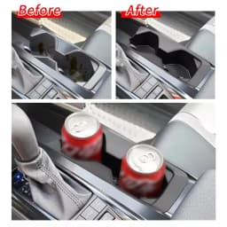 Smabee Left Hand Drive for Toyota Camry 2024 -2026 TPE Center Console Cup Holder Storage Box Tray Insert Car Accessories Black