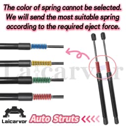 For Ford Focus Mk3 & MK3.5 5-door Hatchback 2011-2019 Auto Struts With Springs Rear Tailgate Trunk Boot Easy Open Dampers Shocks
