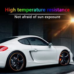 New Fashion 8M Car Wheel Decorative Strip Universal Car Rim Protect Strip Wheel Edge Protector Covers Decoration Accessories